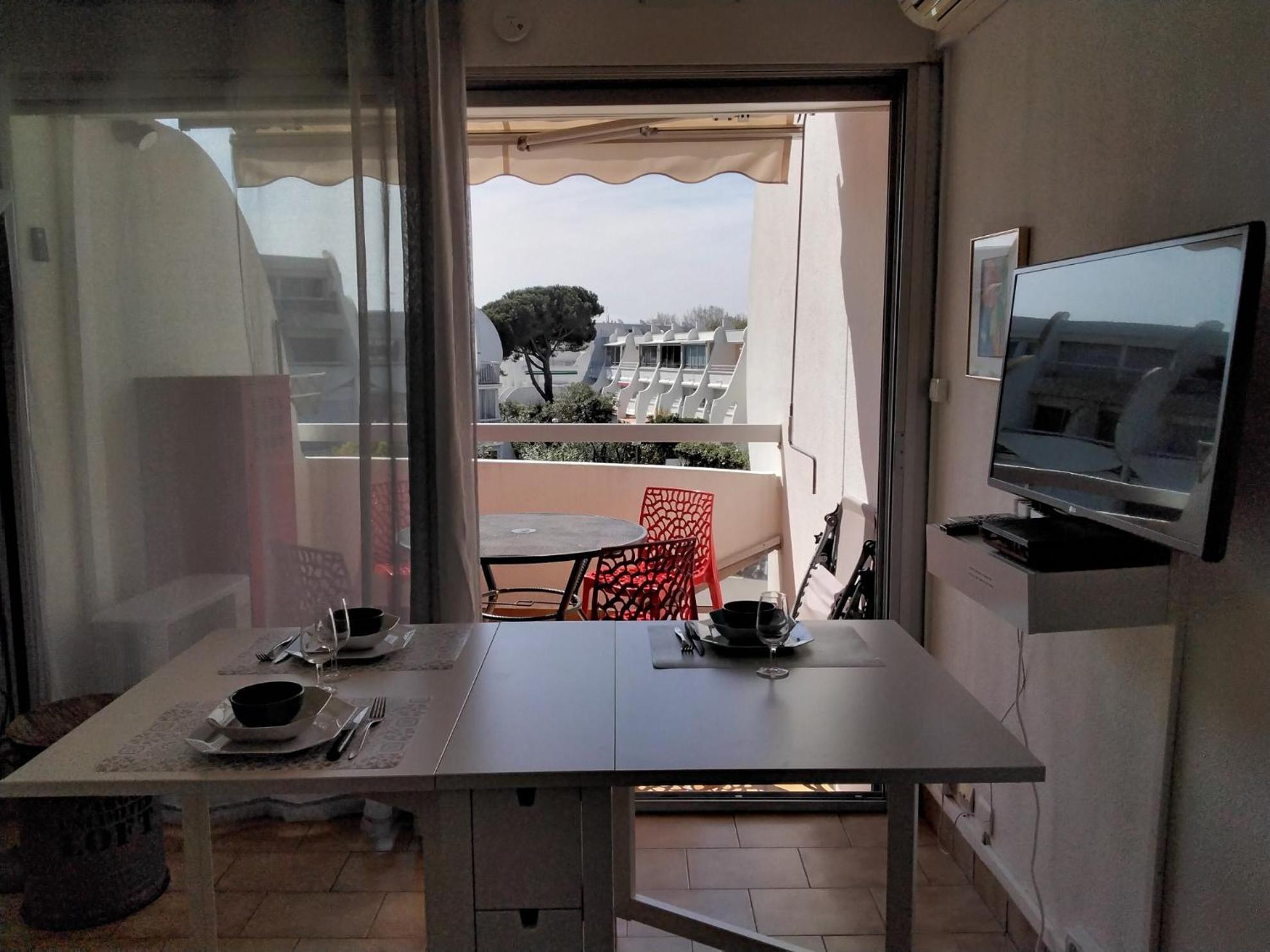 Vittoria Immobilier 7 -Reglement Sur Place - Cheques Vacances Acceptes La Grande Motte Bilik gambar